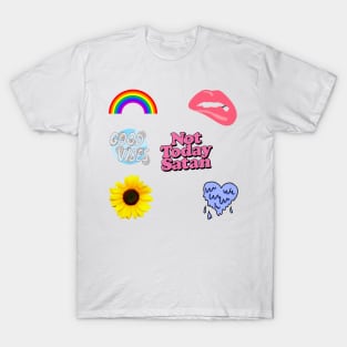 Positive sticker pack T-Shirt